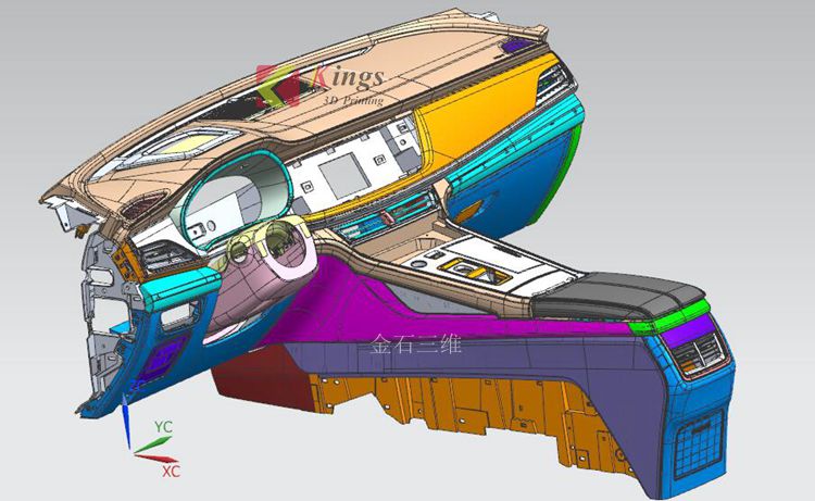 深挖兩年，秋平模型借助金石3D打印機(jī)崛起為重慶汽車手板之最